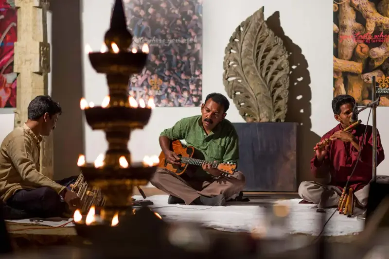 Malabar House, Fort Kochi: Live music performance inside Malabar House, Fort Kochi